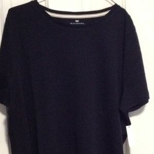 Talbots women's black tee